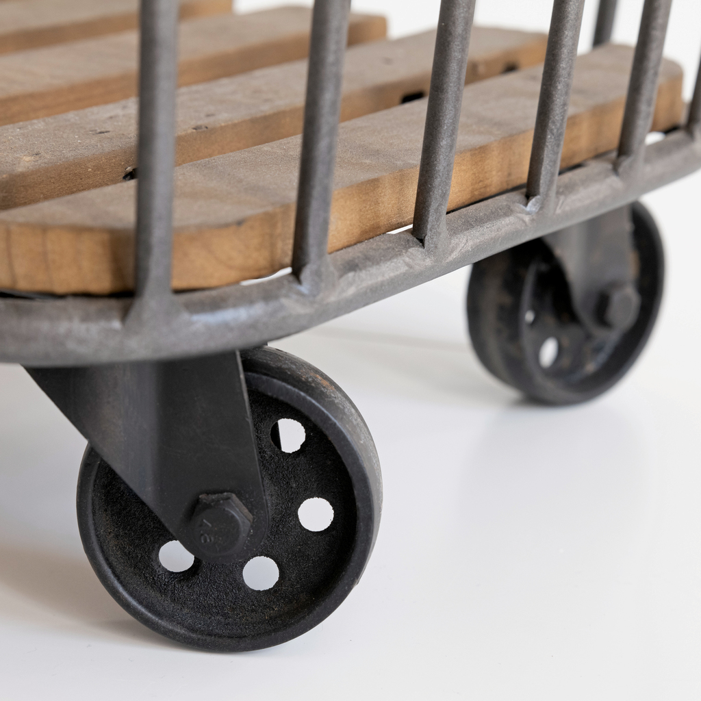 Metall-Trolley auf Rädern - 4