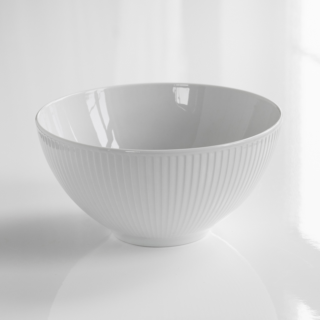 Pillivuyt Plissé Salatschüssel L Pillivuyt Plissé Salatschüssel L