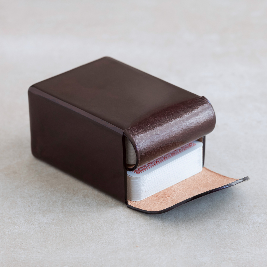 CAF X Torquato Etui für Spielkarten Leder - 4 CAF X Torquato Etui für Spielkarten Leder - 4