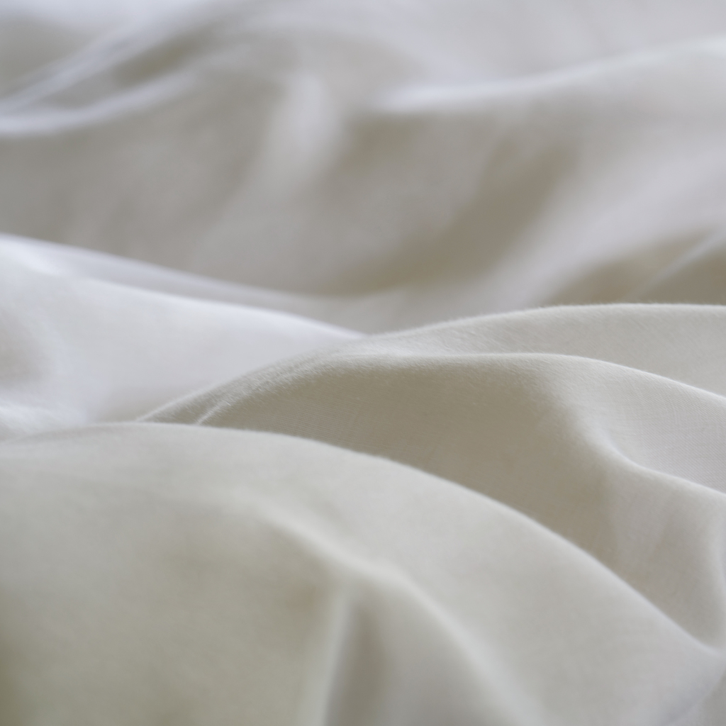 Leinenbettwäsche Real Weiß 40 x 80 cm - 3 Leinenbettwäsche Real Weiß 40 x 80 cm - 3