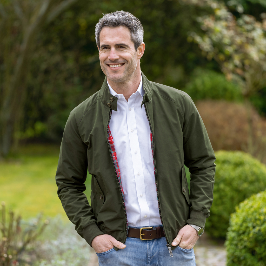 Baracuta Harrington Jacket navy 56 - 2