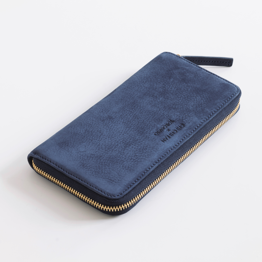 Chi Chi Fan x Torquato Portemonnaie Classic True Blue Chi Chi Fan x Torquato Portemonnaie Classic True Blue