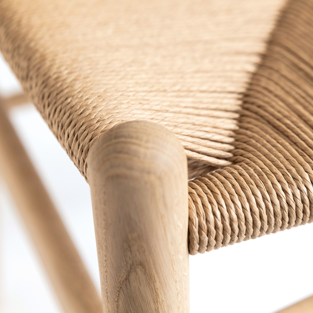 The Wishbone Chair Eiche geseift - 4