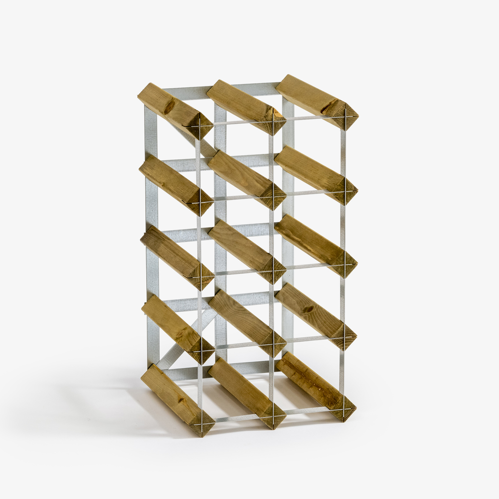 Weinregal 12 Flaschen hell Weinregal 12 Flaschen hell