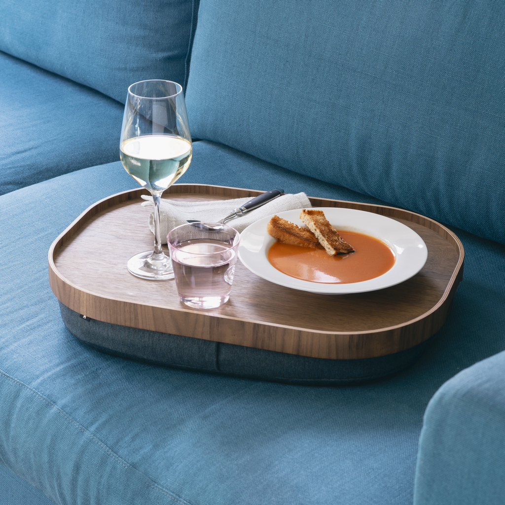 Ovales Laptray mit Rand - 2 Ovales Laptray mit Rand - 2