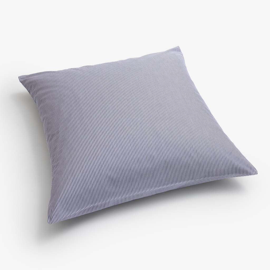 Kissenbezug Liselund Streifen Marine 80 x 80 cm