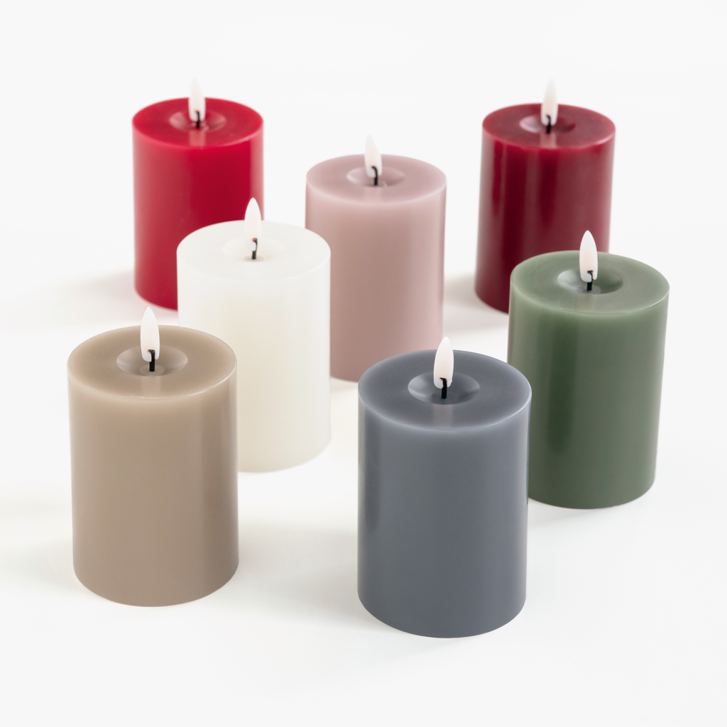 Ester & Erik LED Stumpenkerze Ivory 10 cm - 2 Ester & Erik LED Stumpenkerze Ivory 10 cm - 2