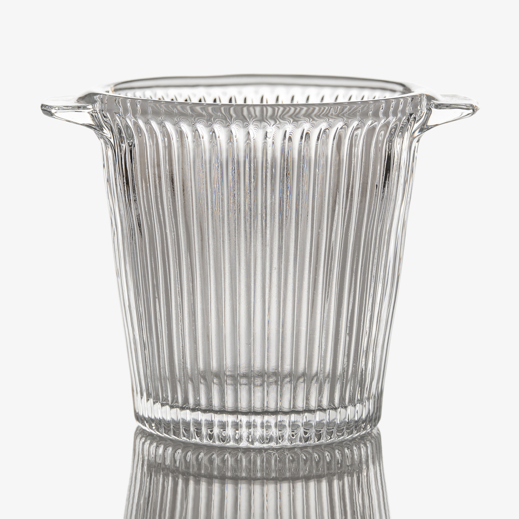 Eiskübel aus Glas