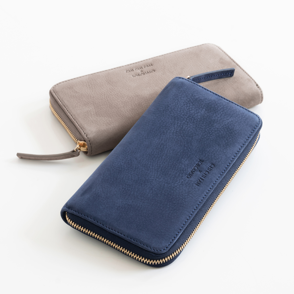 Chi Chi Fan x Torquato Portemonnaie Classic True Blue - 3