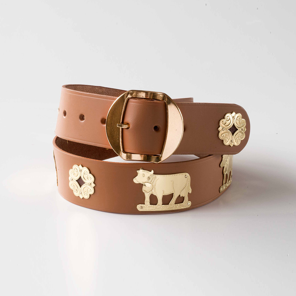 Appenzeller Gürtel natur breit 85 cm Appenzeller Gürtel natur breit 85 cm