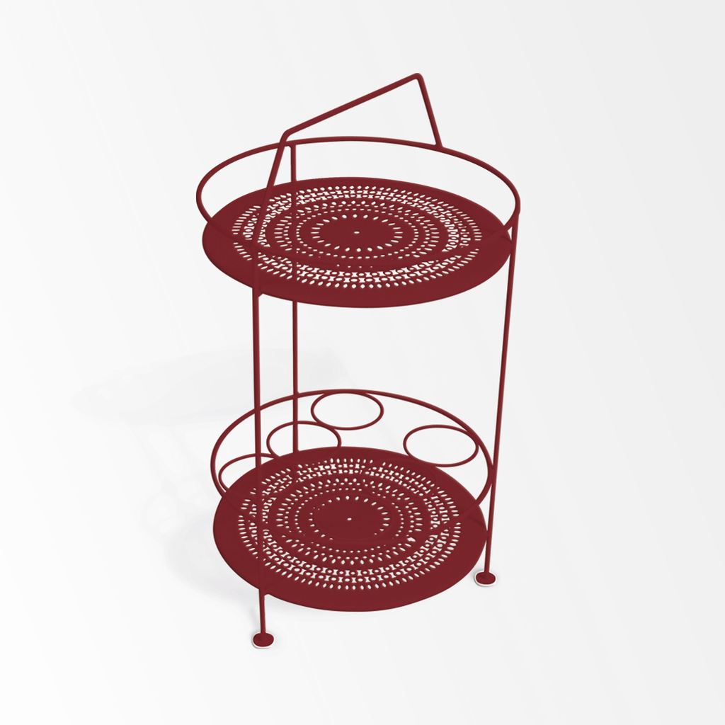 Fermob Tragbare Gartenbar Chili Fermob Tragbare Gartenbar Chili