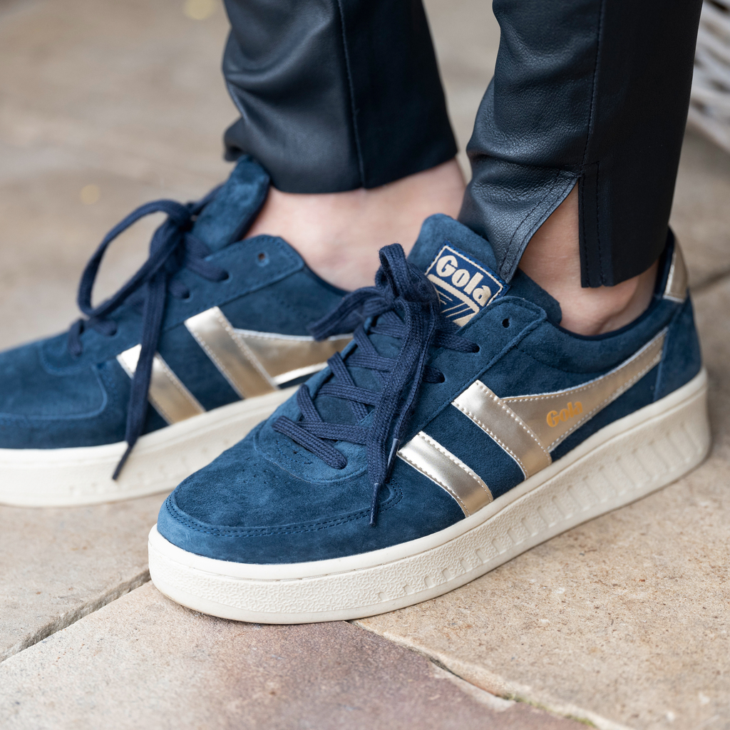 Gola Grandslam Damen Navy / Pearl Gr. 39 - 3 Gola Grandslam Damen Navy / Pearl Gr. 39 - 3