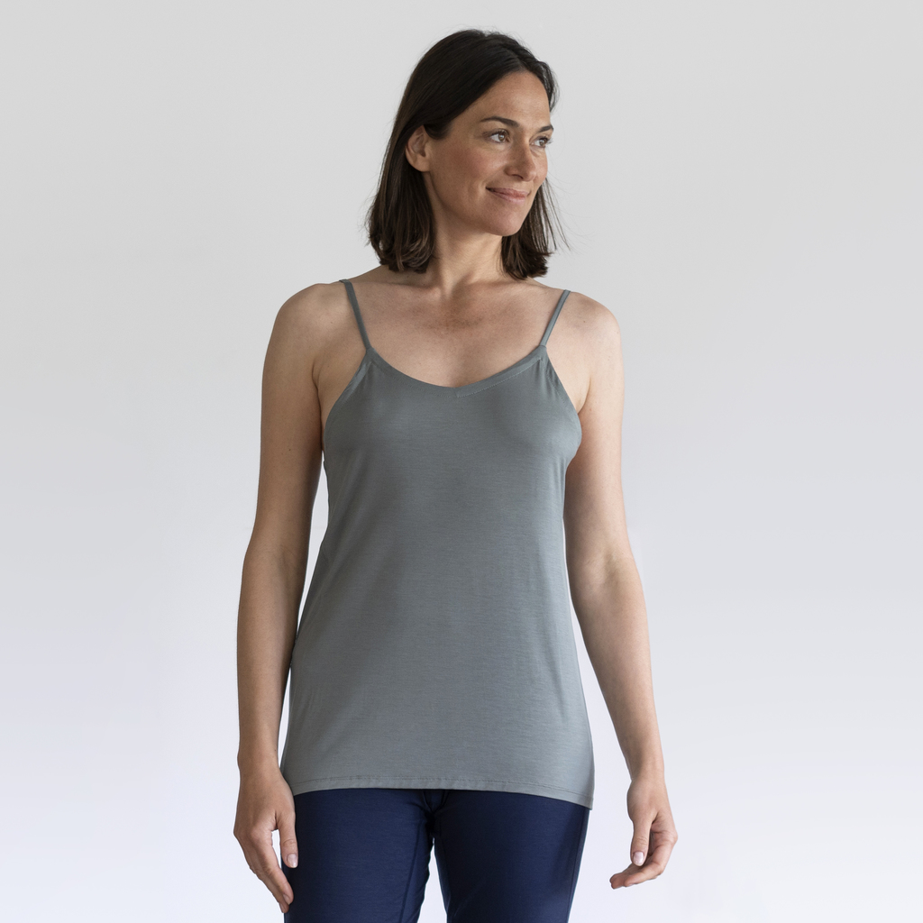 Dagsmejan Damen Stay Cool Slip Top Sage Gr. S Dagsmejan Damen Stay Cool Slip Top Sage Gr. S