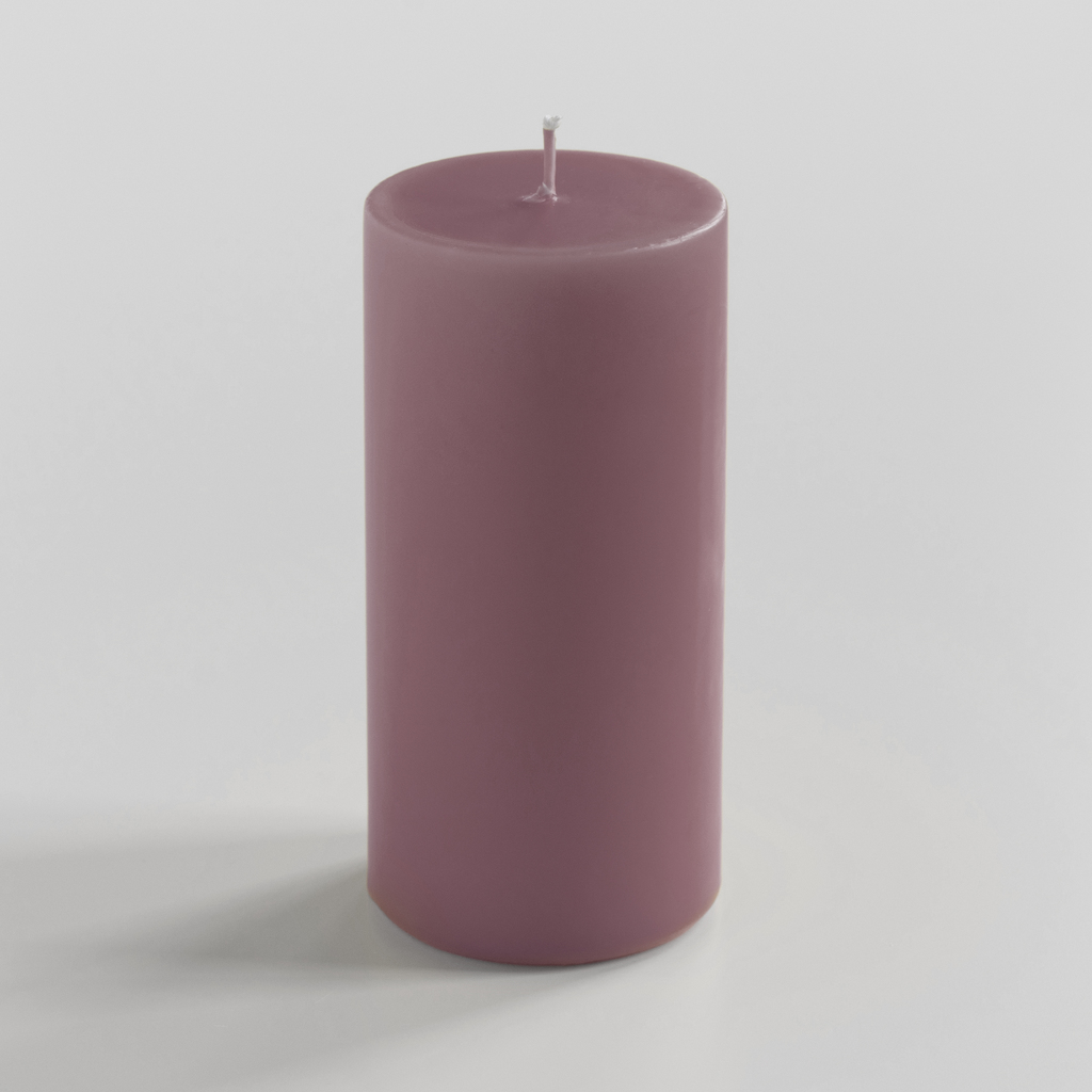 Ester & Erik Stumpenkerze 15 cm Ø 7 cm Old Rose Ester & Erik Stumpenkerze 15 cm Ø 7 cm Old Rose