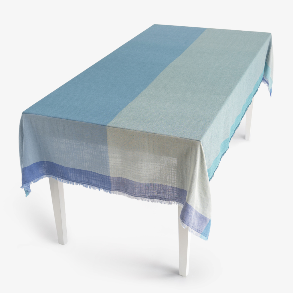 Tischdecke Carré Bleu 140 x 250 cm