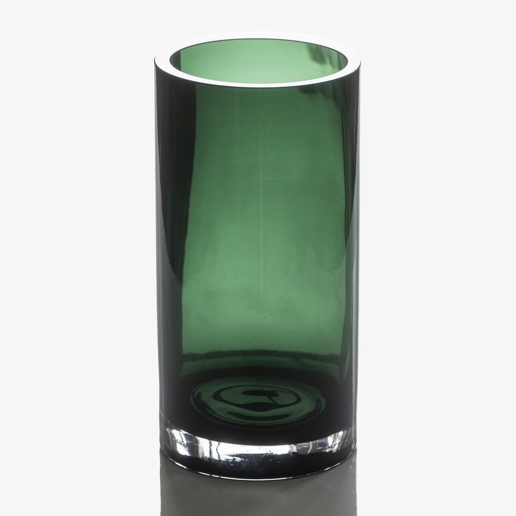 Vase Rondo 24 cm Grün