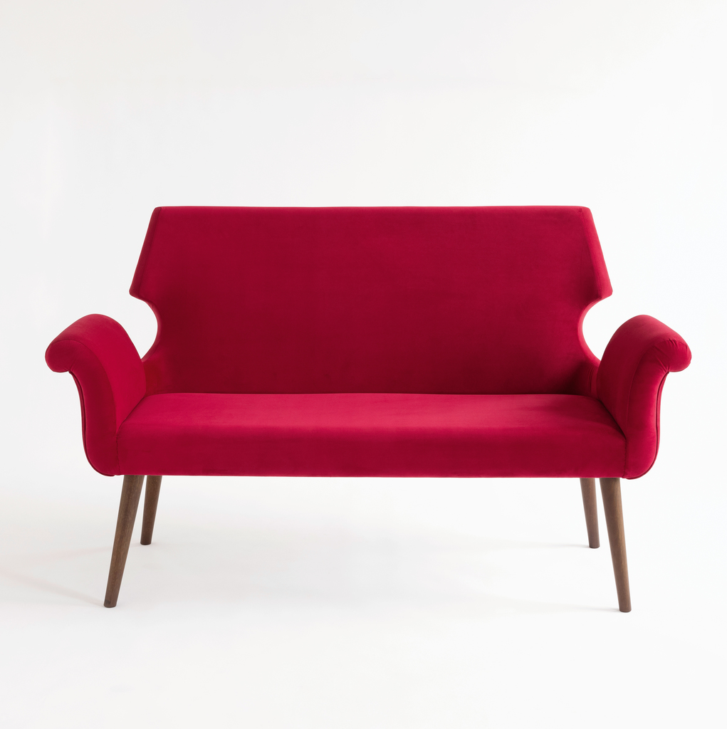 Zweisitzer Kanapee Ruby Velvet - 3 Zweisitzer Kanapee Ruby Velvet - 3