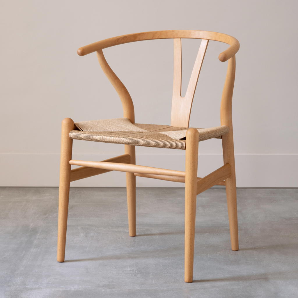 The Wishbone Chair Buche geölt - 2
