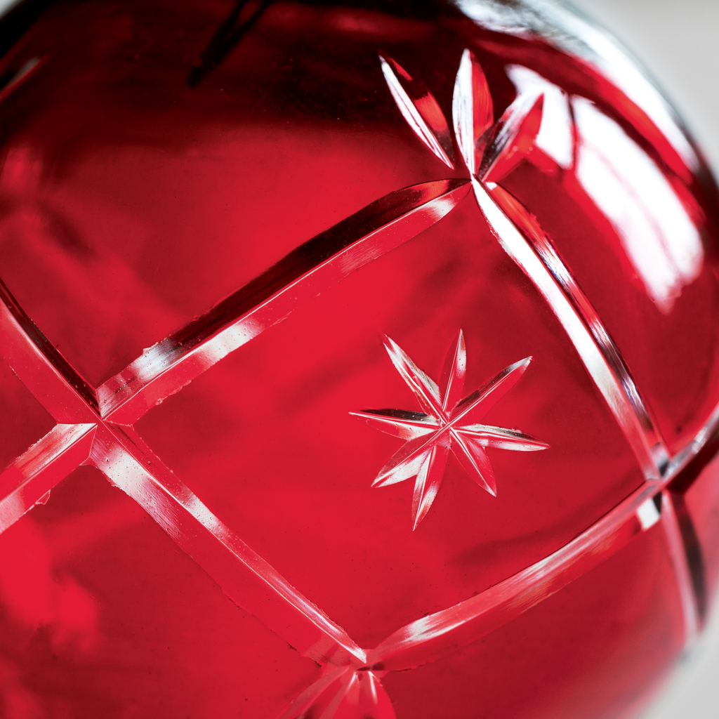 Christbaumkugeln Andalus Rot 6er-Set