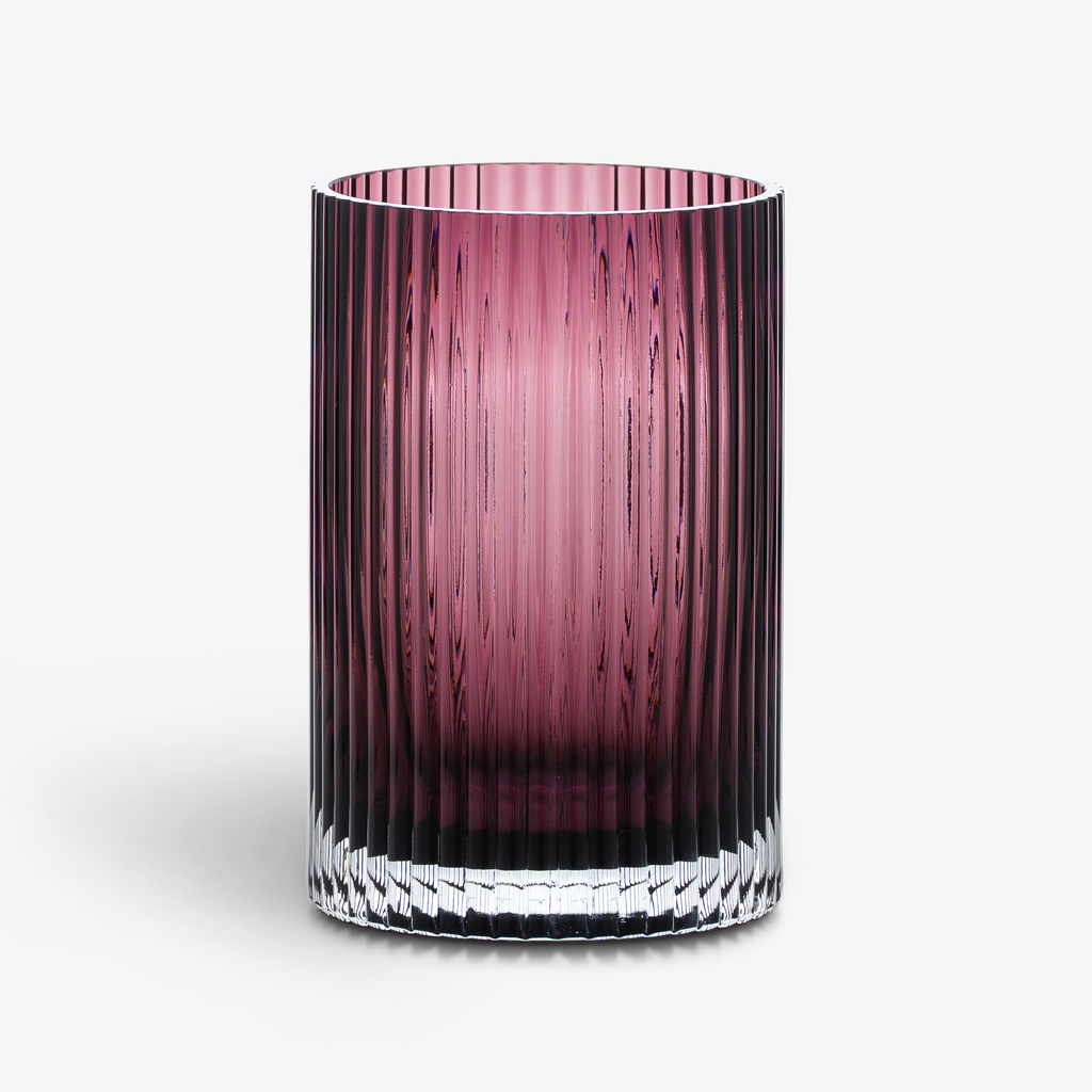 Vase Cannella 21 cm Weinrot