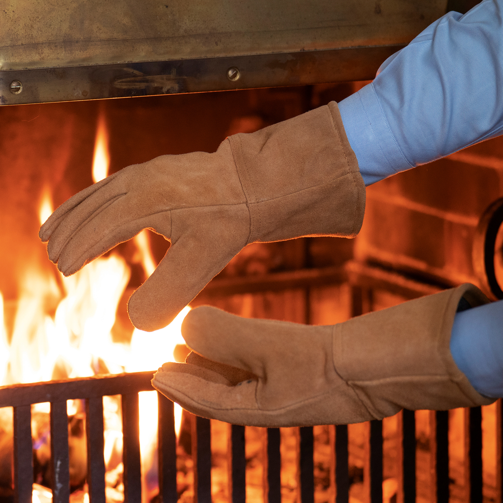 Kamin- und Ofenhandschuhe Kamin- und Ofenhandschuhe