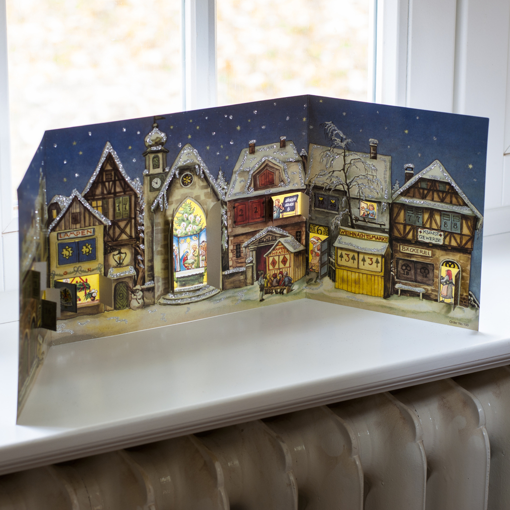 Historischer Adventskalender von 1946 Historischer Adventskalender von 1946