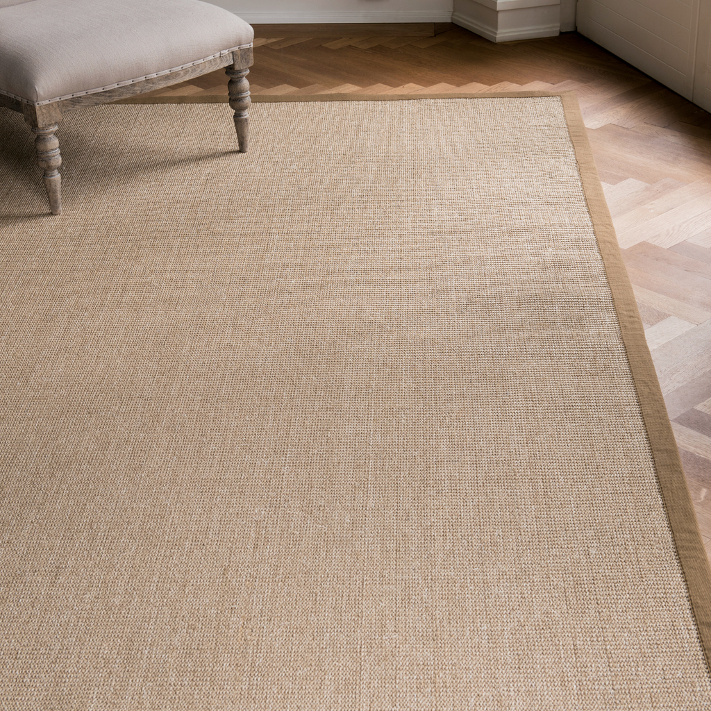 Sisalteppich Bouclé Khaki 275 x 365 cm - 2