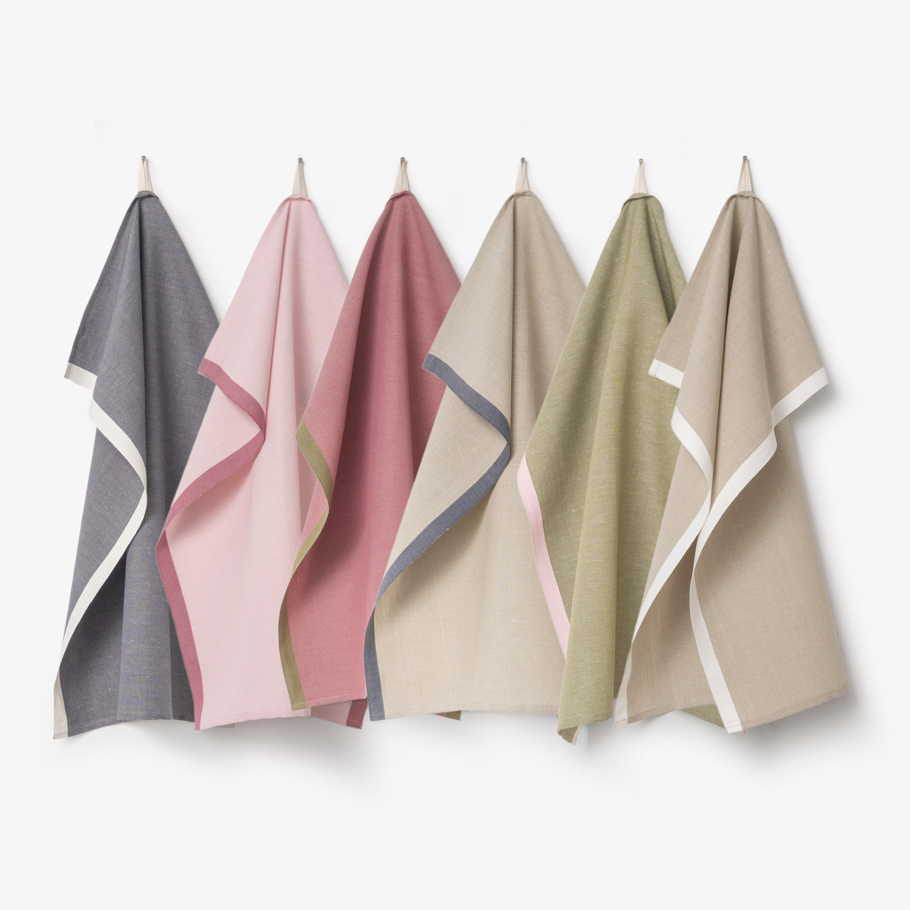 Geschirrtuch Two-Tone Pink