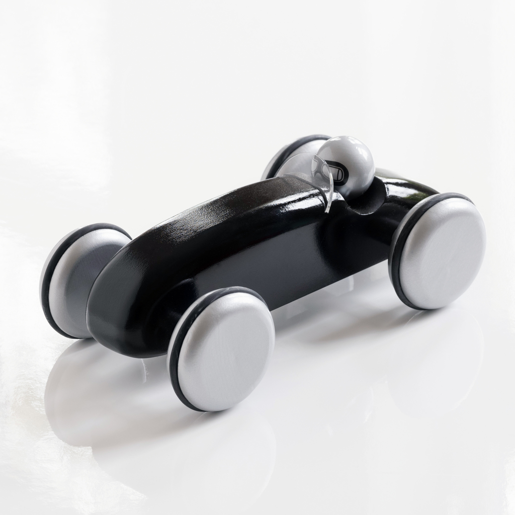 Rennauto aus Holz Schwarz Rennauto aus Holz Schwarz