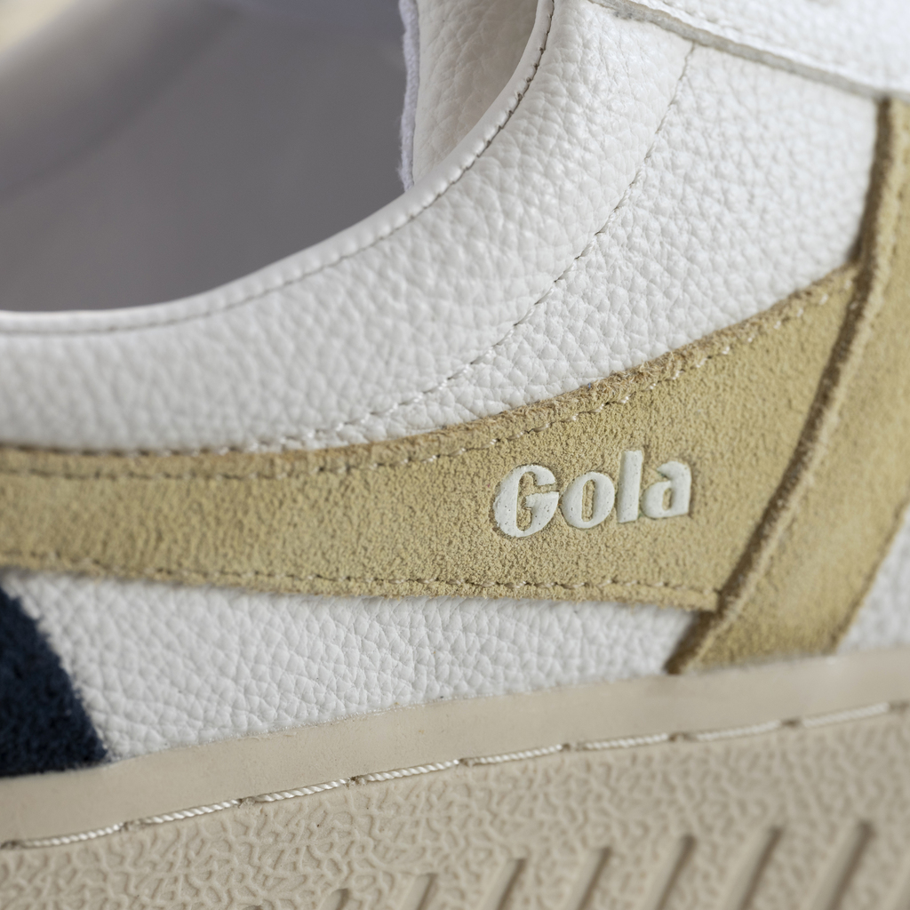 Gola Grandslam Trident Damen White/Lemon/Lavender Gr. 36 - 3