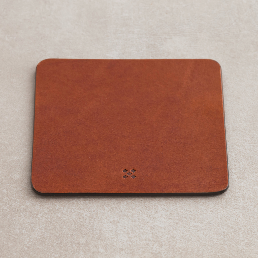 Legendär Glasuntersetzer DRYNK Sattelleder 4er-Set Legendär Glasuntersetzer DRYNK Sattelleder 4er-Set