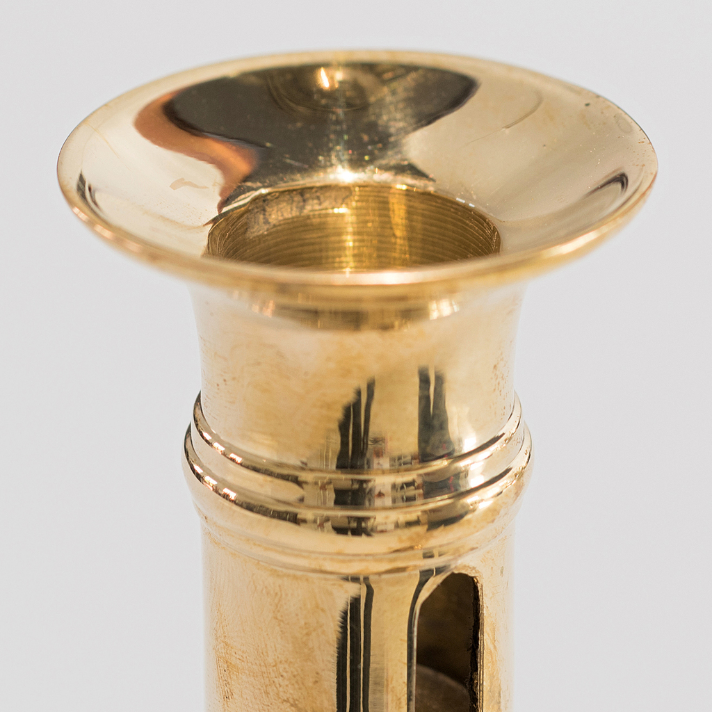 Schiebeleuchter 1830 aus Messing poliert - 5 Schiebeleuchter 1830 aus Messing poliert - 5