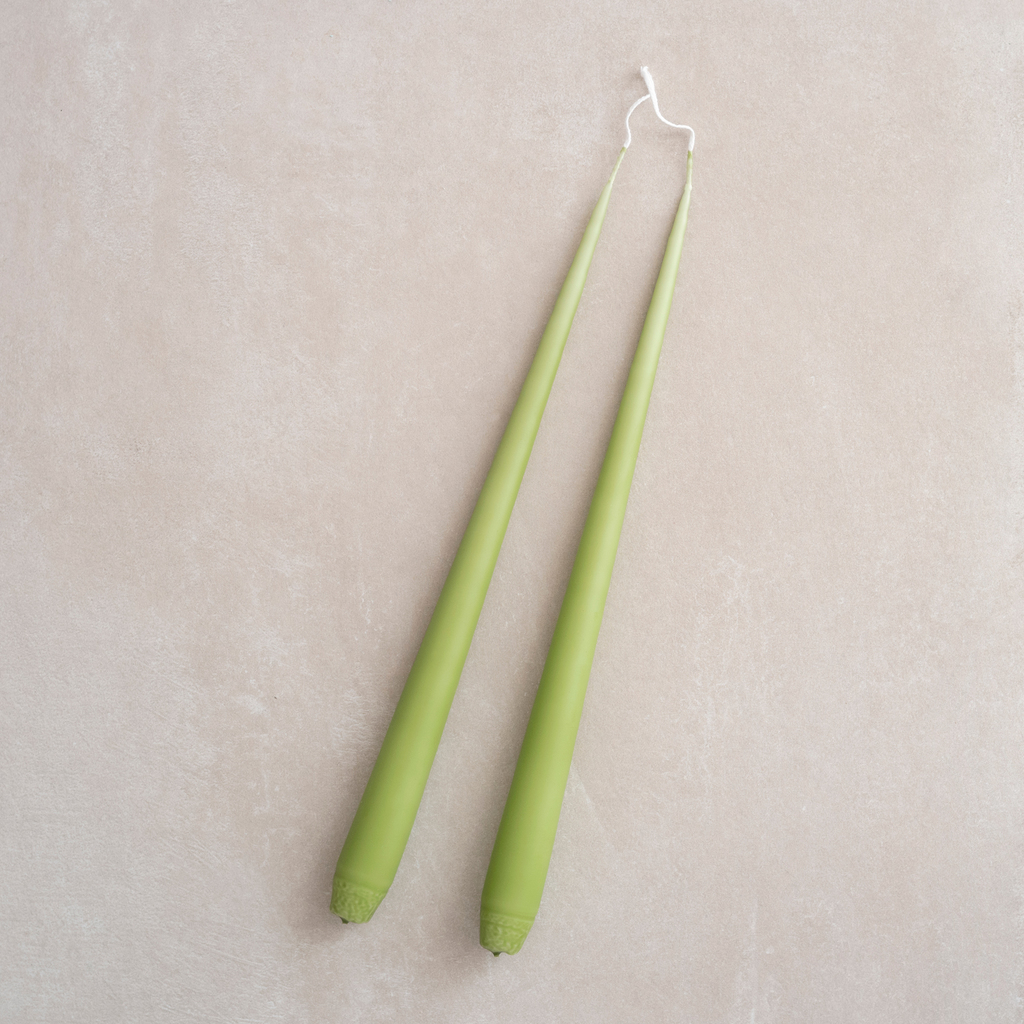 4 Ester & Erik Spitzkerzen Apple Green 4 Ester & Erik Spitzkerzen Apple Green