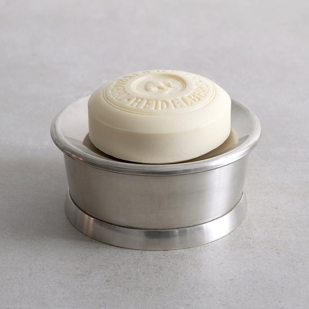 Seifenschale mit Glaseinsatz Edwardian Seifenschale mit Glaseinsatz Edwardian