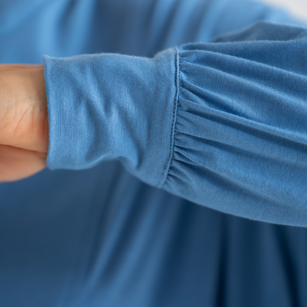 Sunday in Bed X Torquato Nachthemd Hailey Blau M - 5 Sunday in Bed X Torquato Nachthemd Hailey Blau M - 5