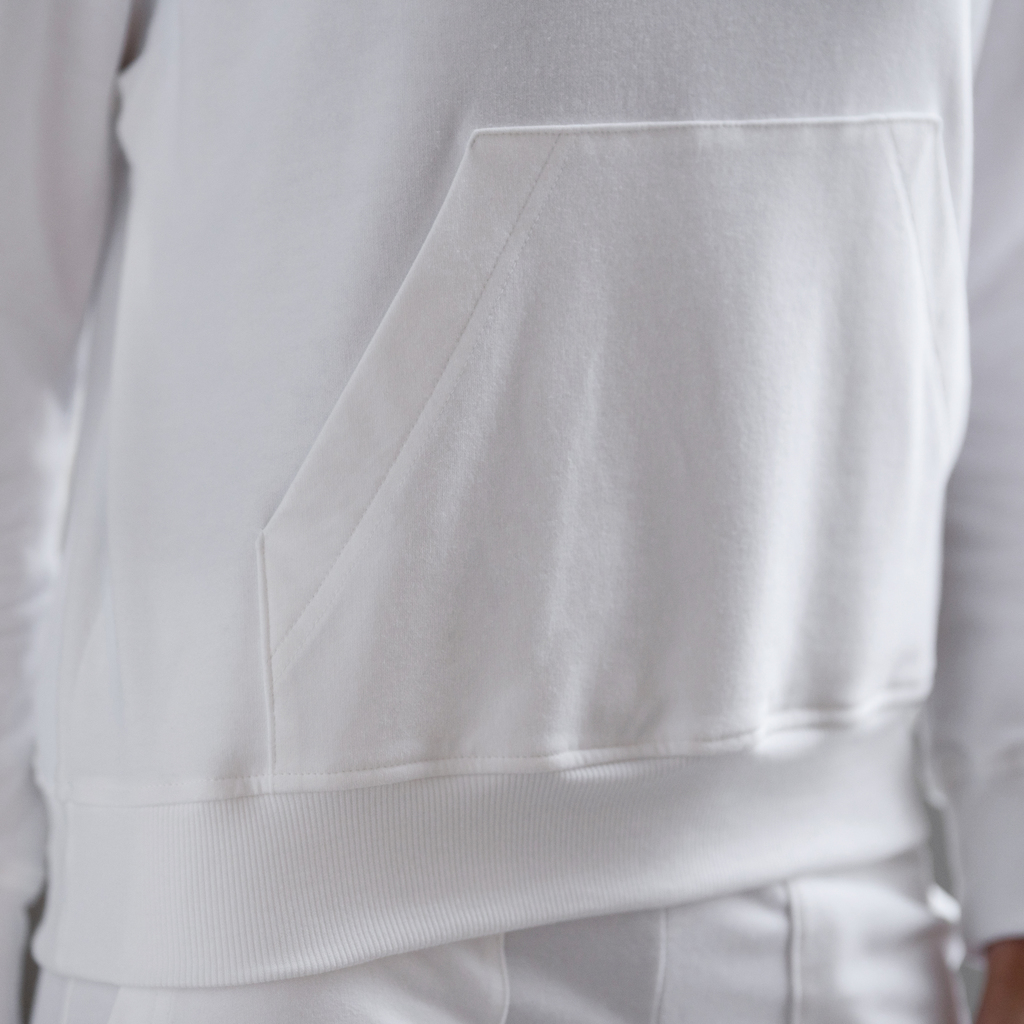 Sunday in Bed X Torquato Hoodie Wanda Weiß S - 3