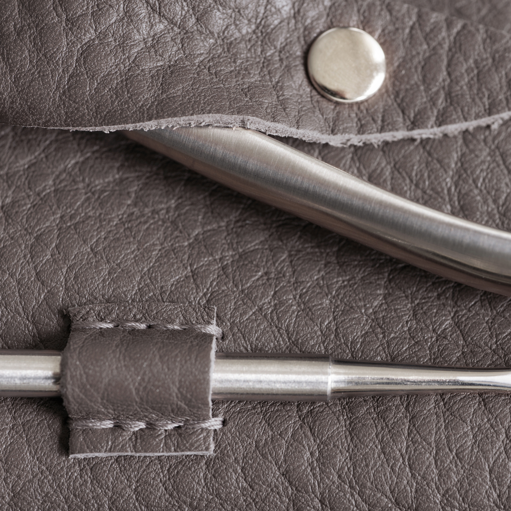 Hammann Maniküre-Etui Taupe groß - 4