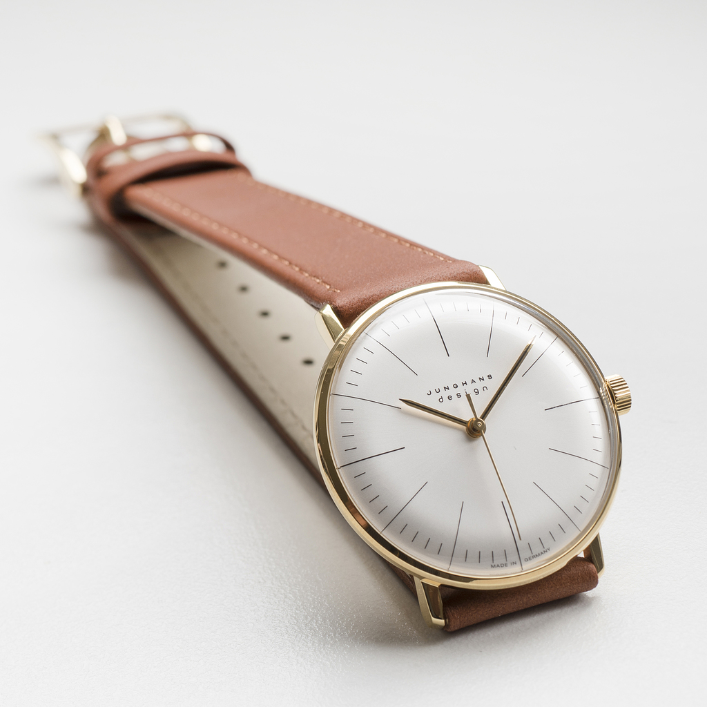 Max Bill Armbanduhr Gold 1962 Max Bill Armbanduhr Gold 1962