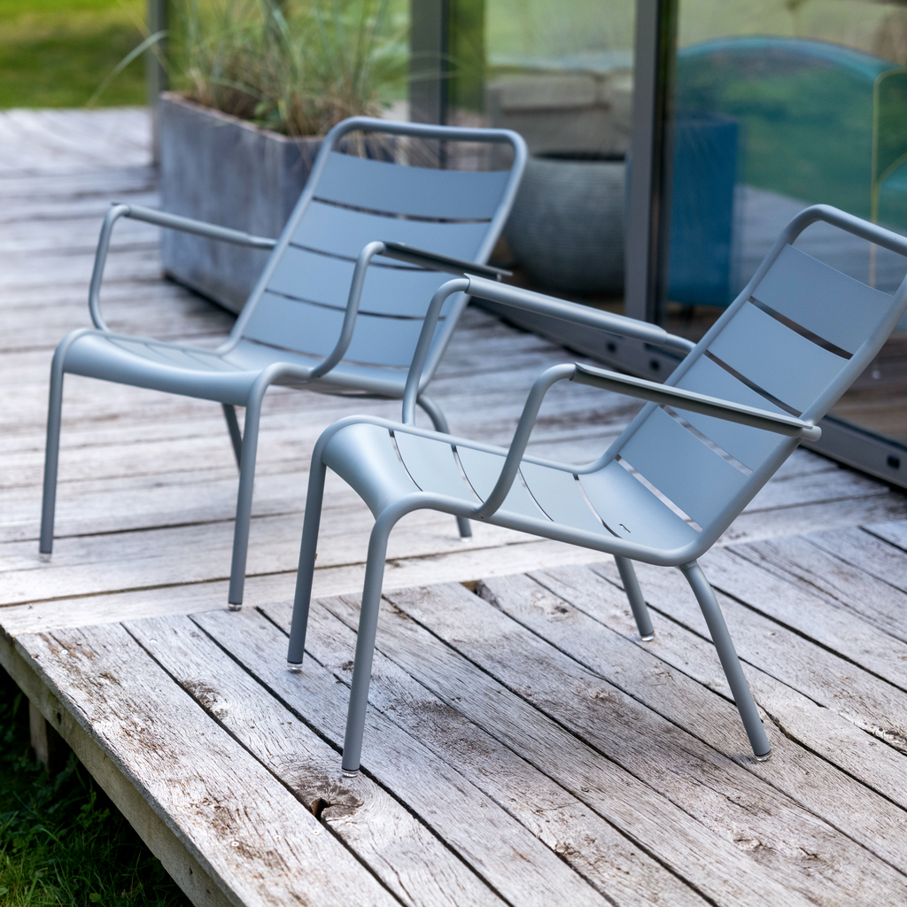 Fermob Gartensessel Luxembourg Gewittergrau Fermob Gartensessel Luxembourg Gewittergrau