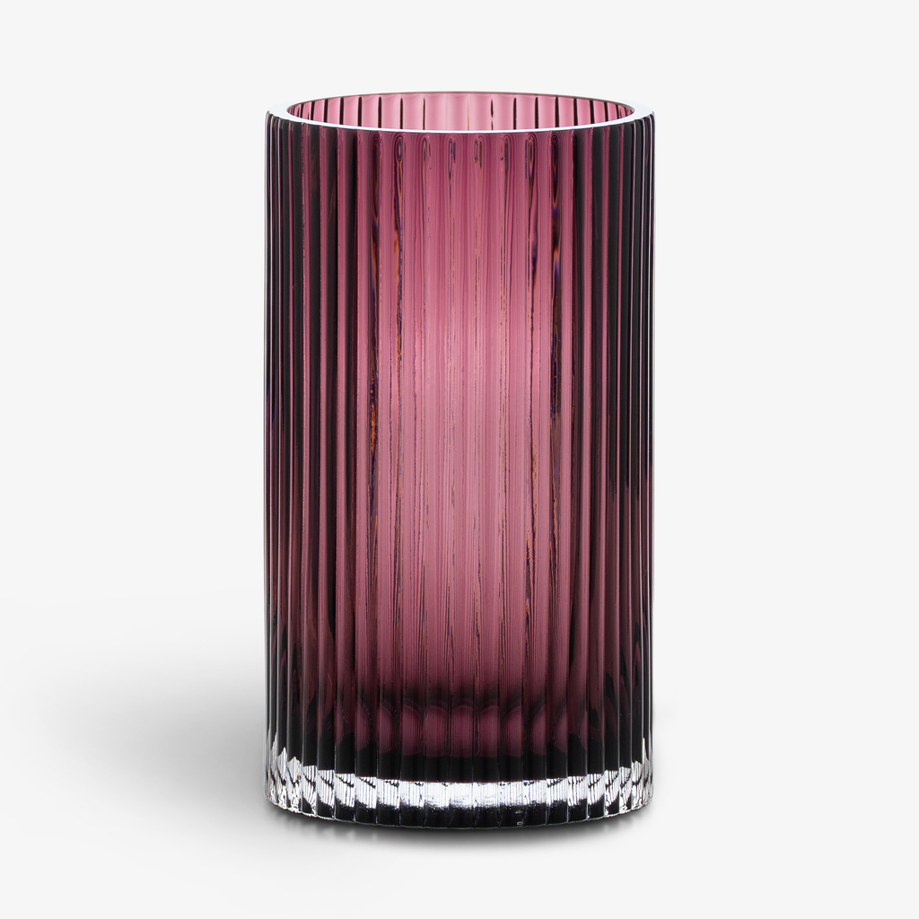 Vase Cannella 25 cm Weinrot