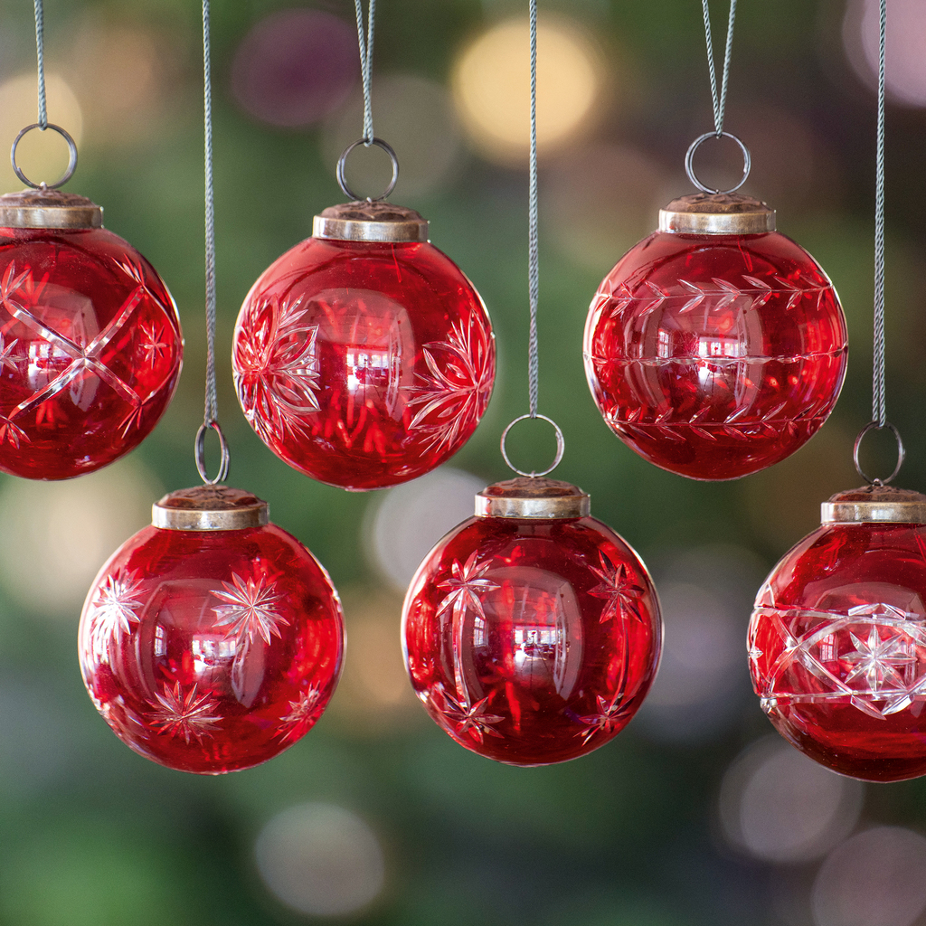 Christbaumkugeln Andalus 6er- Set - 2