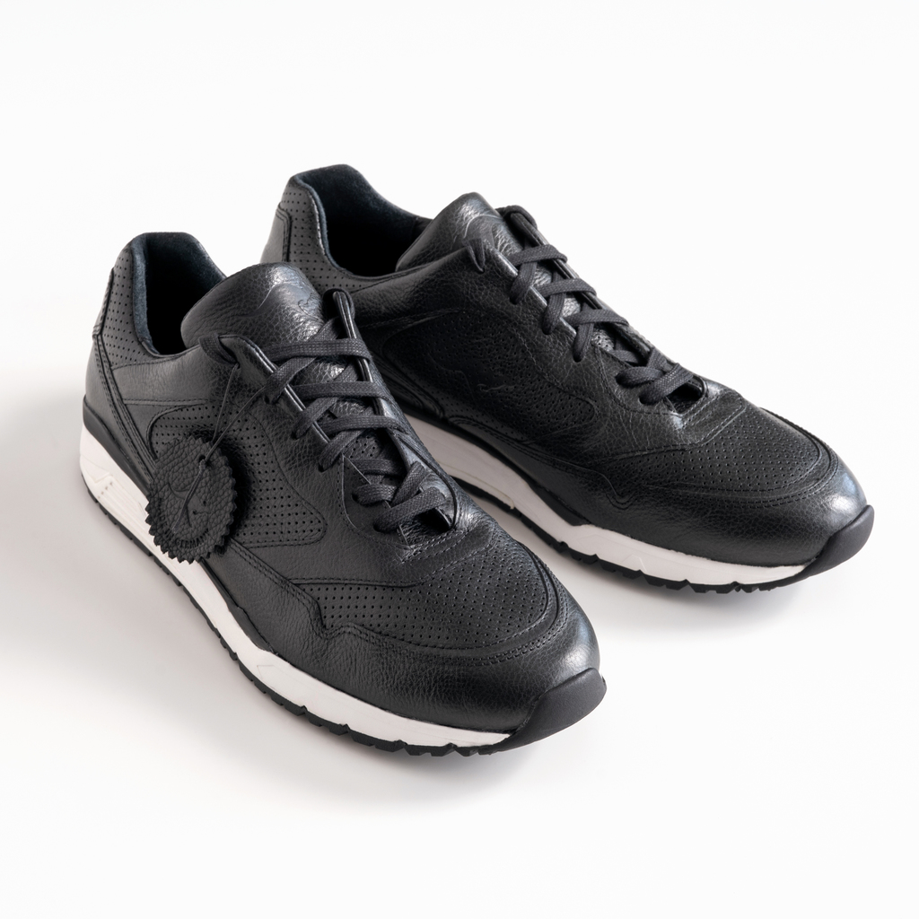 KangaROOS Leder-Sneaker Voltera Ultimate Black Gr. 42 KangaROOS Leder-Sneaker Voltera Ultimate Black Gr. 42