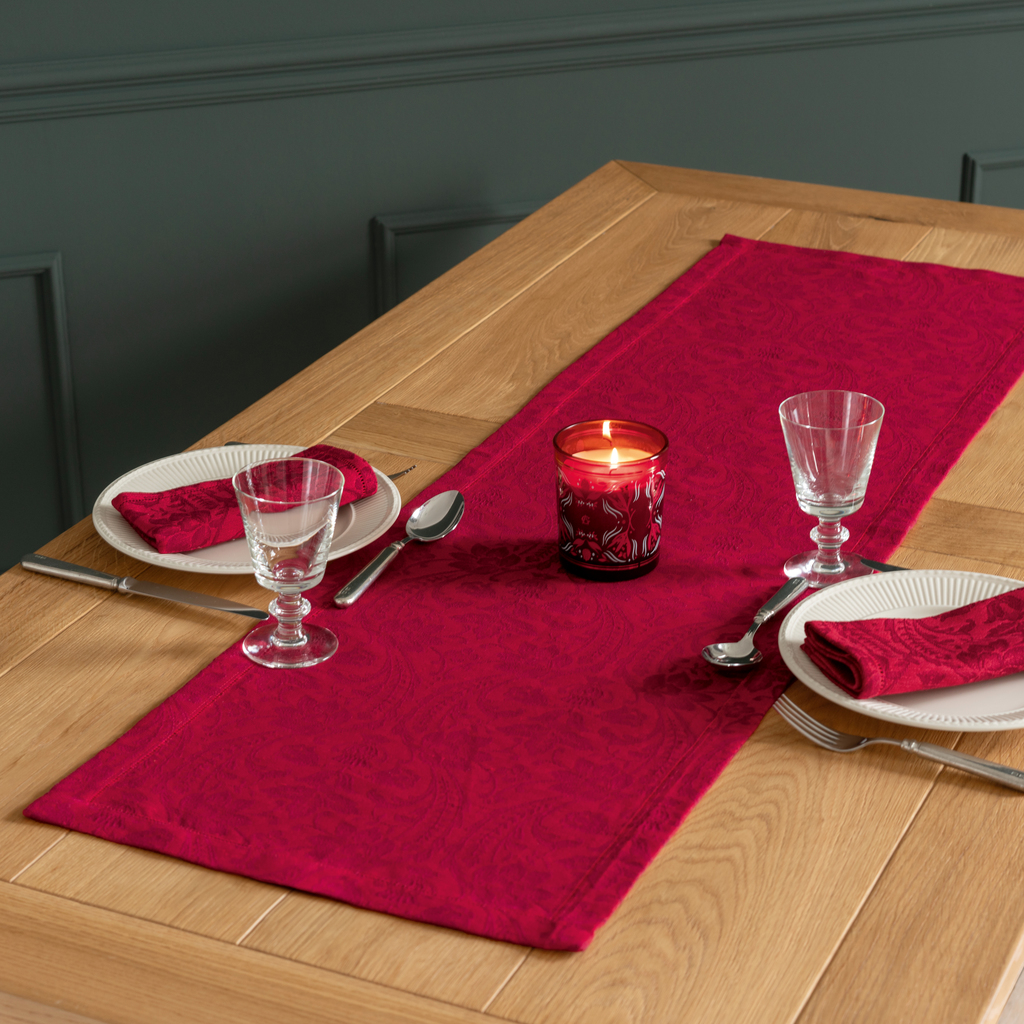 Donna di Coppe Tischläufer 40 x 140 cm Rosso - 2