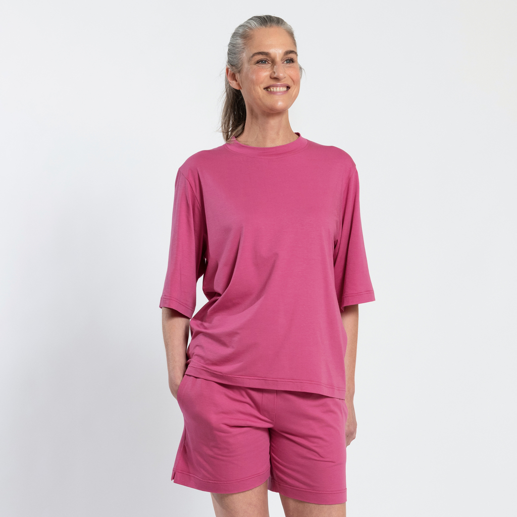 Sunday in Bed X Torquato Shirt Ilona Fuchsia S
