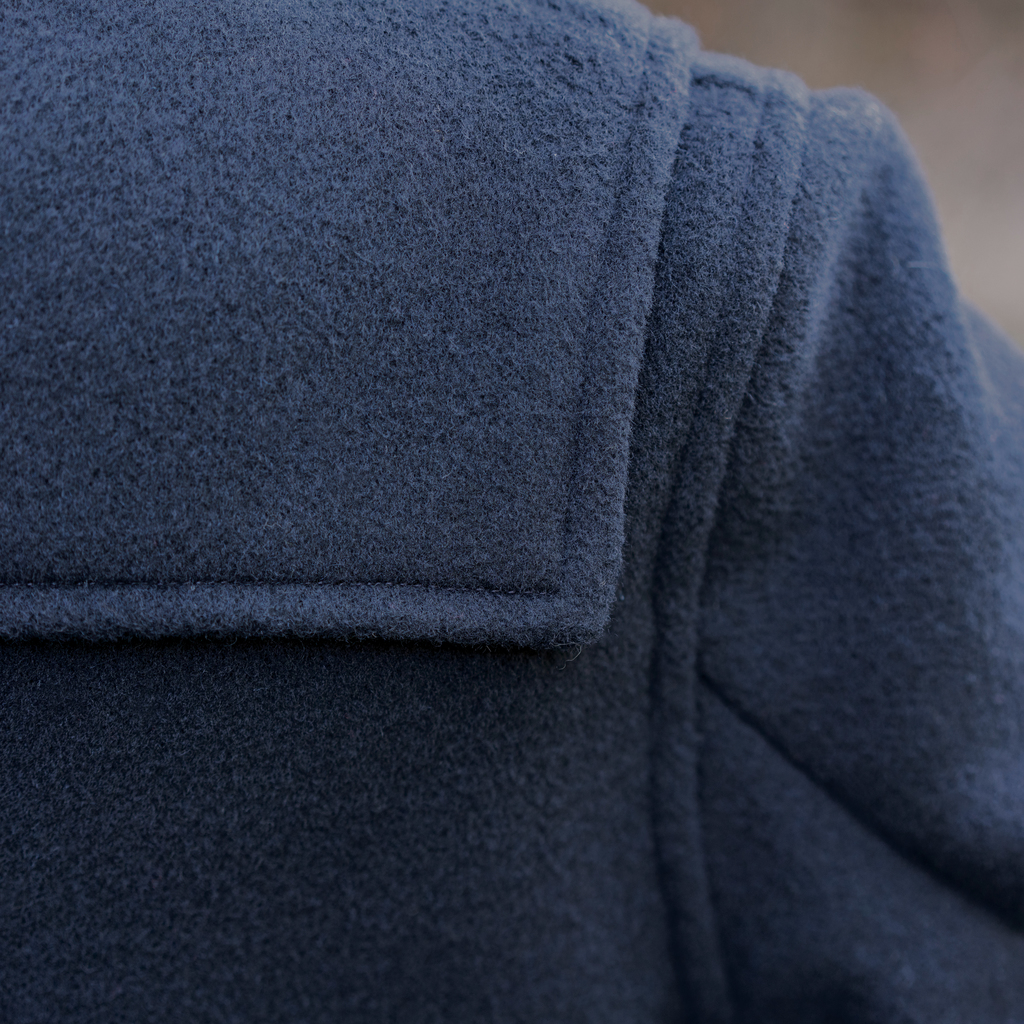 Gloverall Dufflecoat Damen Navy / Blackwatch Tartan S - 5 Gloverall Dufflecoat Damen Navy / Blackwatch Tartan S - 5