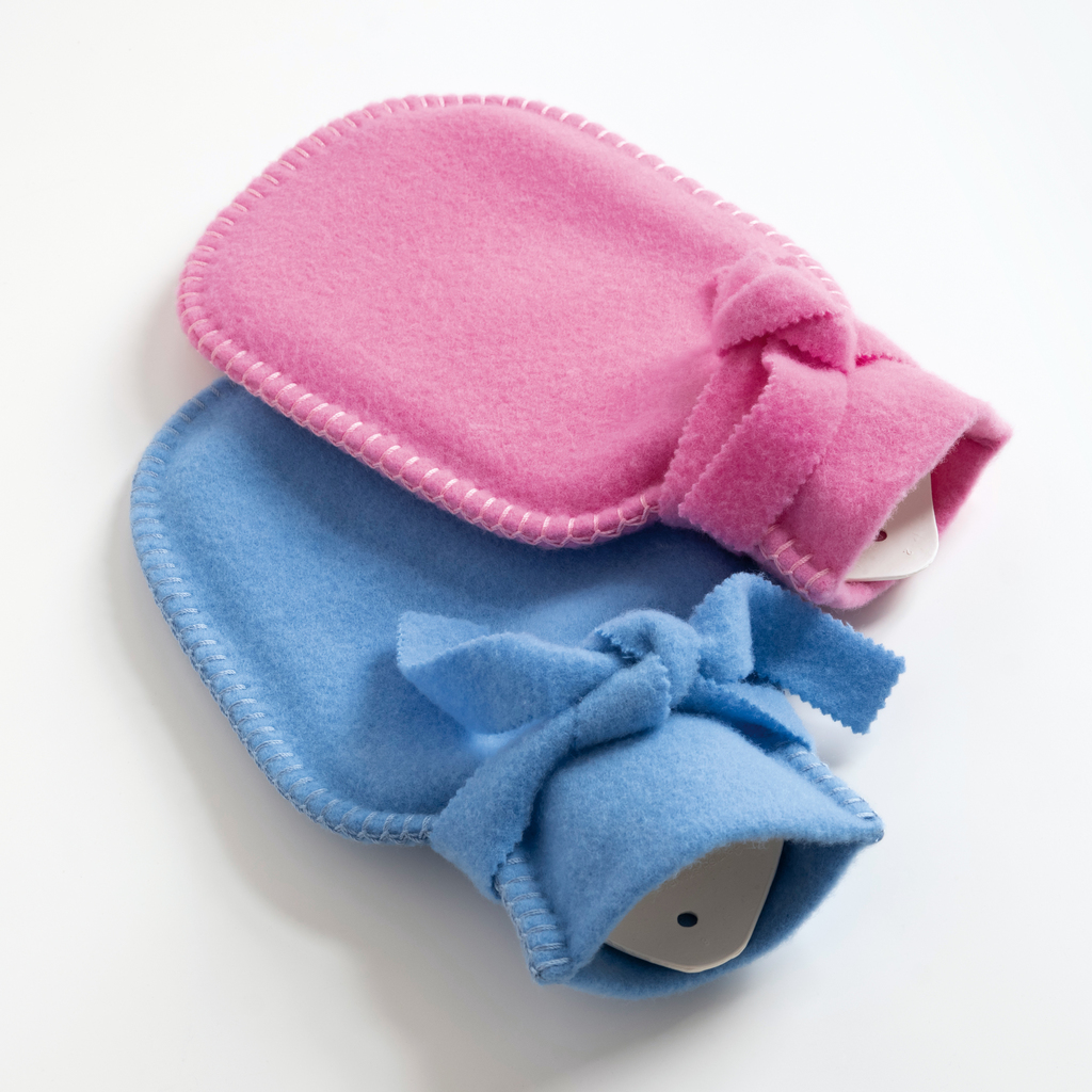 Steiner Kinderwärmflasche mit Wollbezug Blau - 3