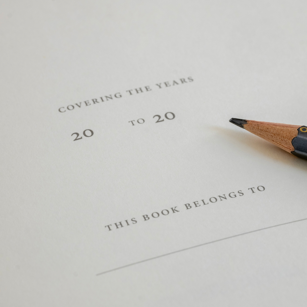 Leuchtturm1917 Fünfjahresbuch Some lines a Day Schwarz - 5 Leuchtturm1917 Fünfjahresbuch Some lines a Day Schwarz - 5