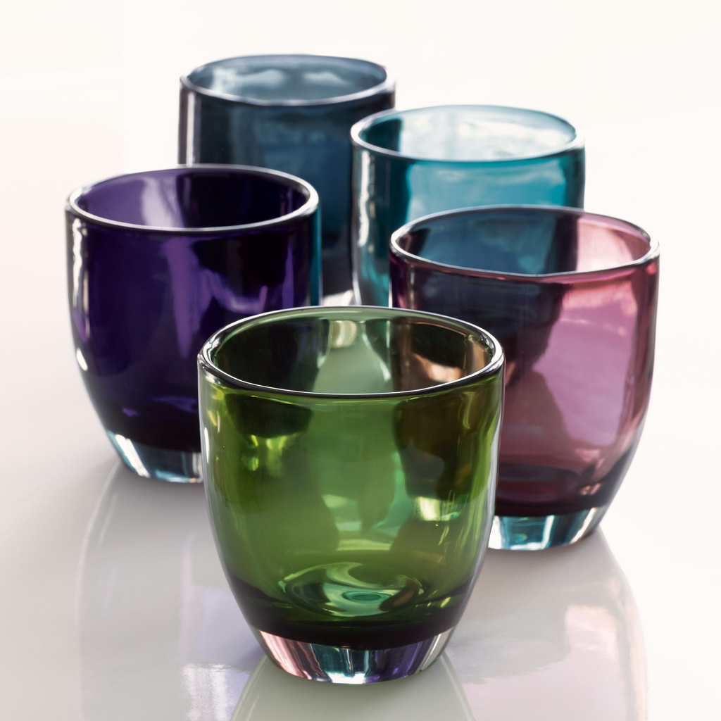 Vase Custodia dunkelblau - 2