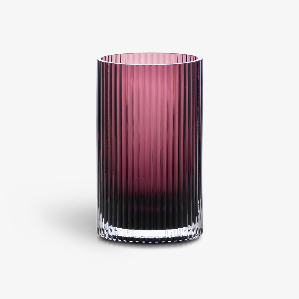 Vase Cannella 20 cm Weinrot