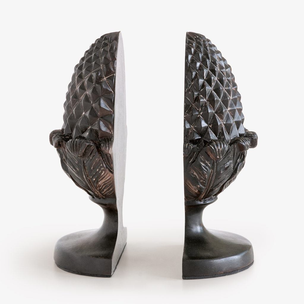 Buchstütze Pinienzapfen 2er-Set - 3 Buchstütze Pinienzapfen 2er-Set - 3